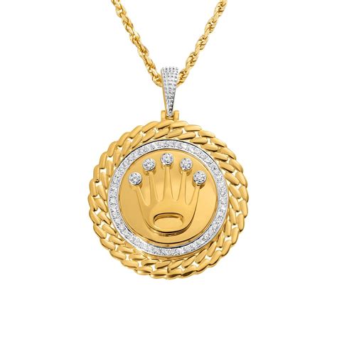 rolex necklaces|rolex necklace for women.